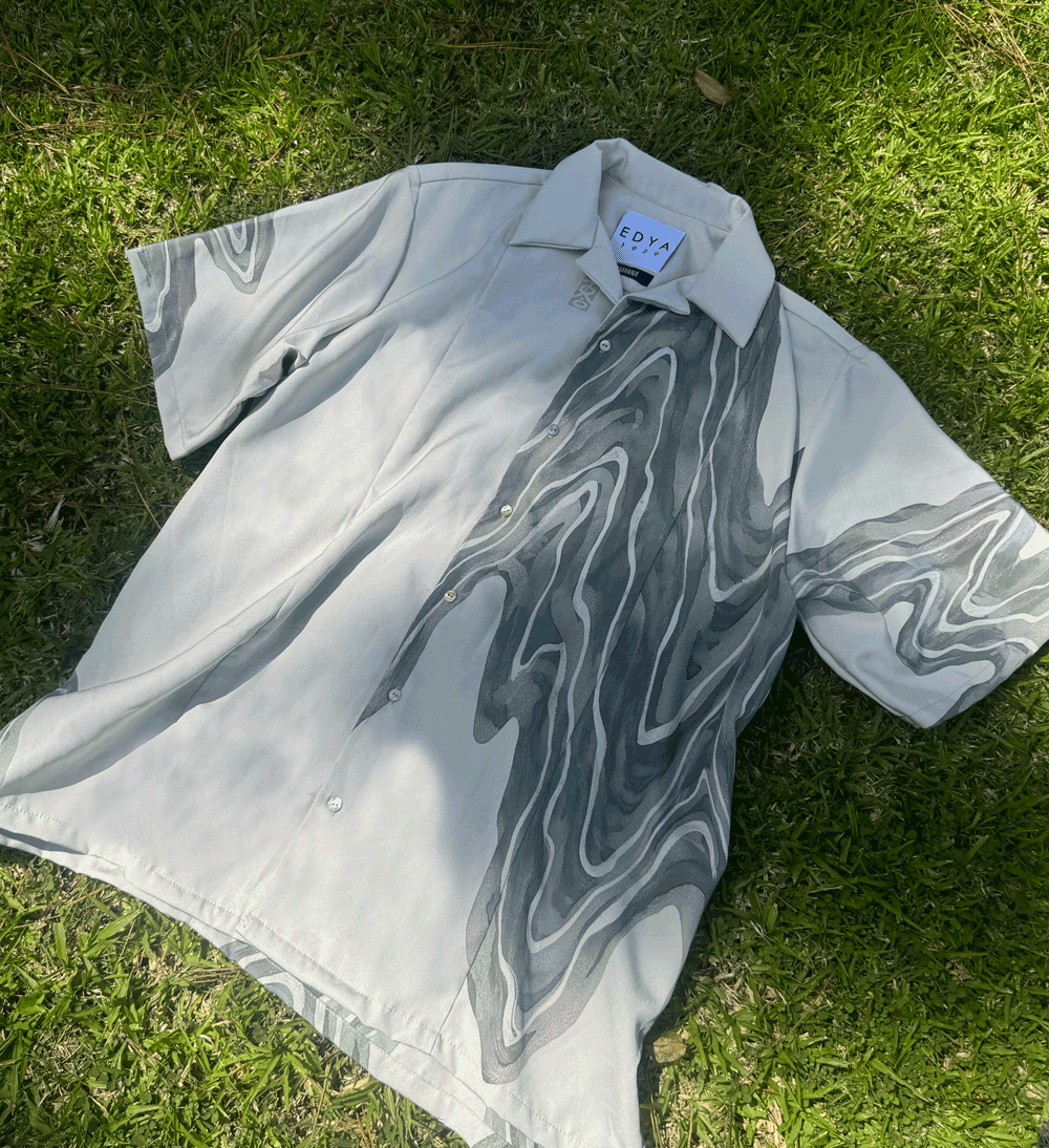 Suiboku Inc Resort Shirt(size.XL)