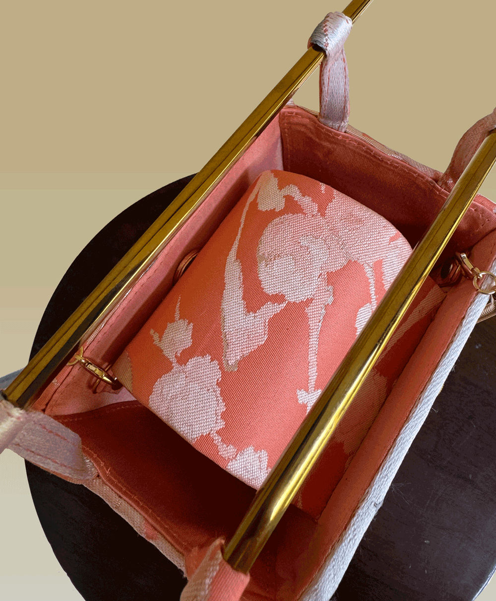 Chopstick bag-Momoiro Pink