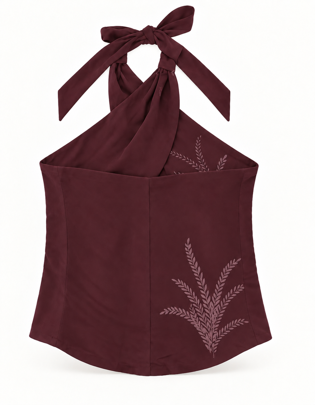 WINE Vintage Kimono Halter Top