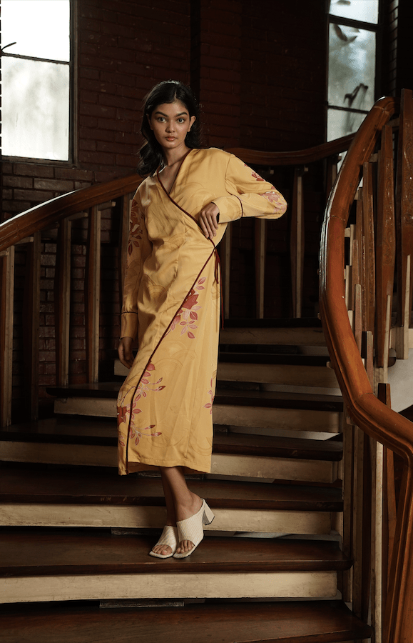 Honey Vintage Wrap Dress EDYA 1929 Honey Vintage Wrap Dress EDYA 1929