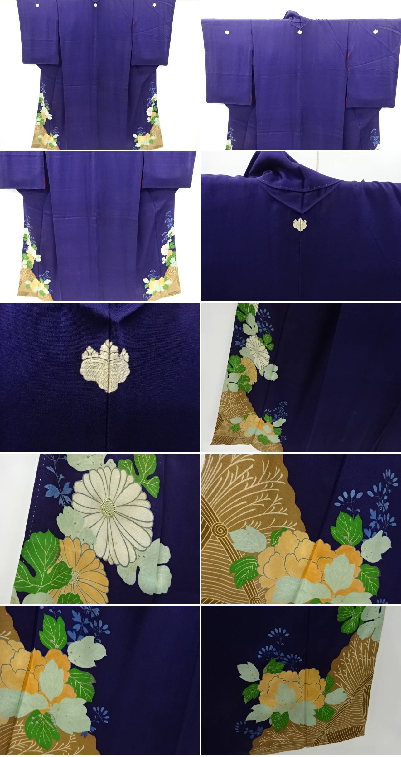 LONG COCOON JACKET-CAMELLIA BLUE