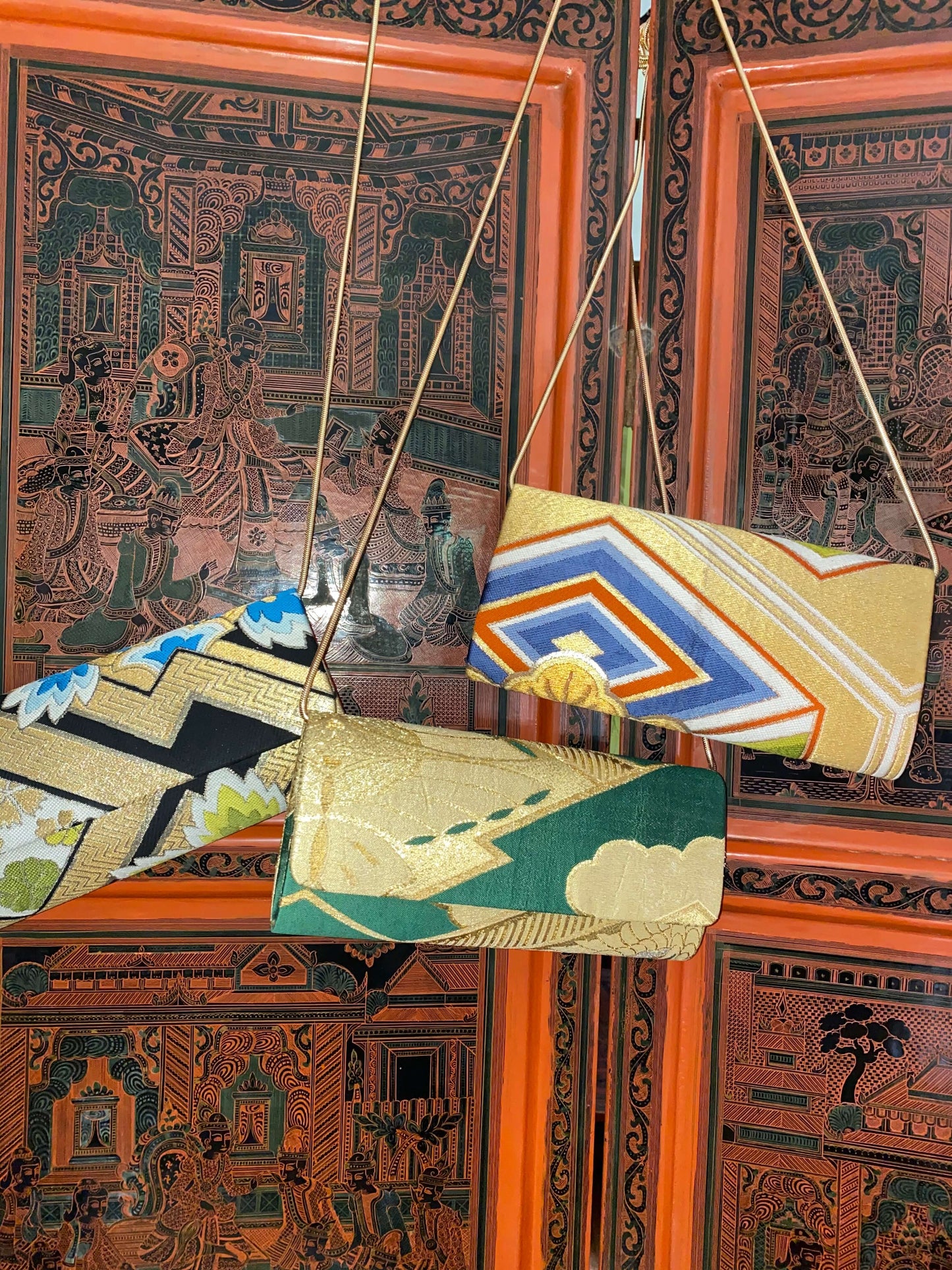 THREE WAYS CLUTCH-Deep Green