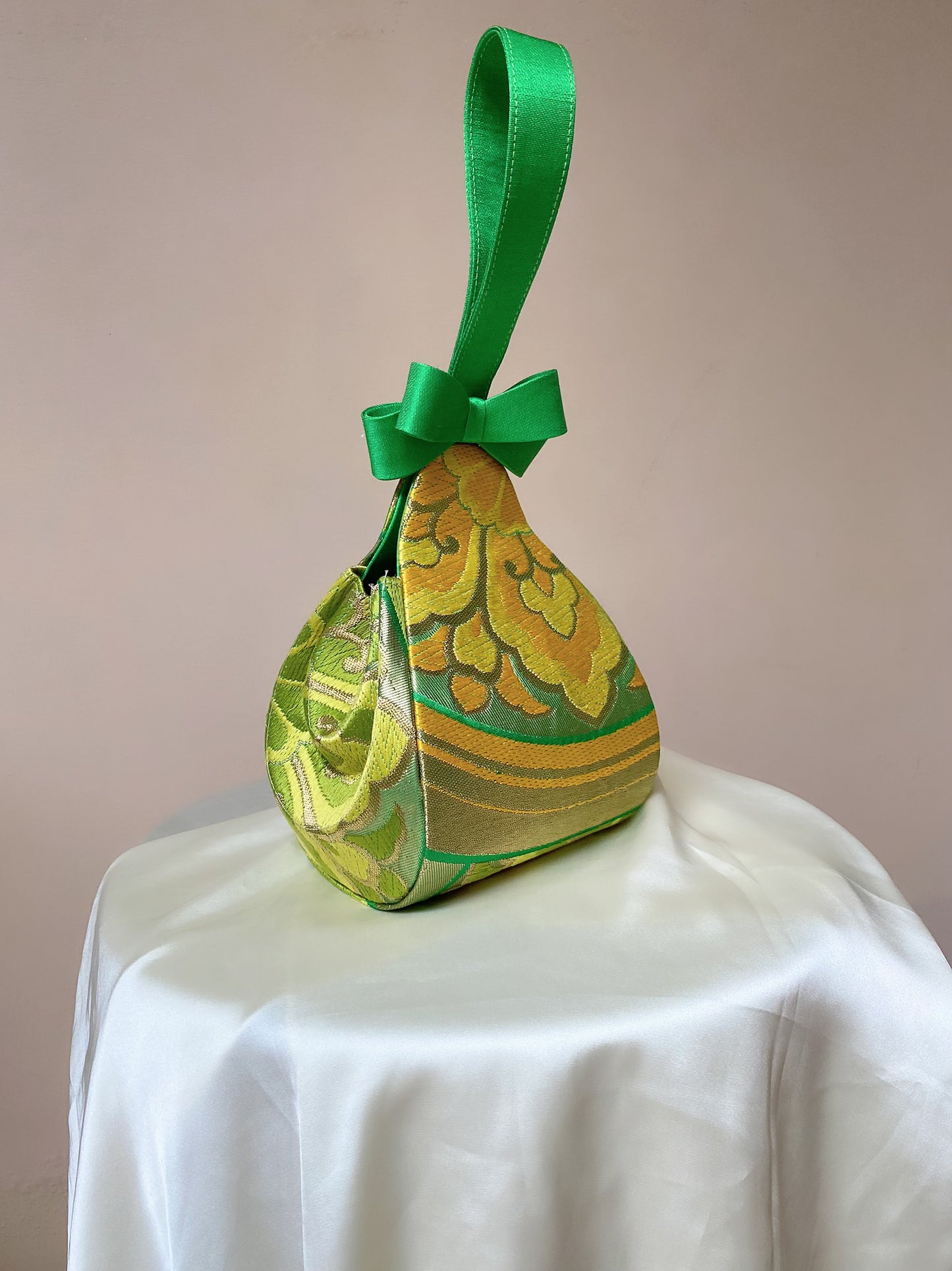 Island Green Teardrop Clutch