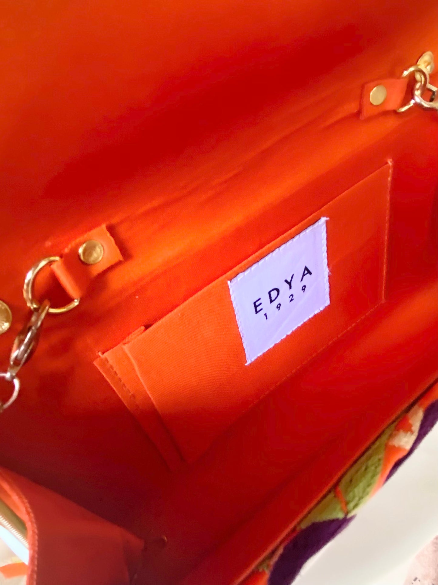 Mandarin Three way Clutch Bag