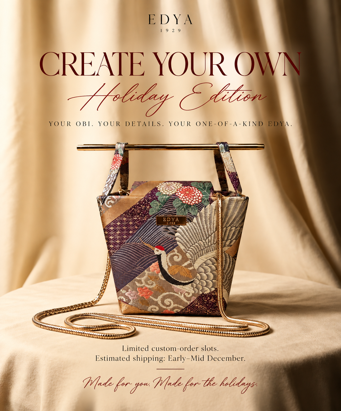 Chopstick Bag Holiday Custom Edition