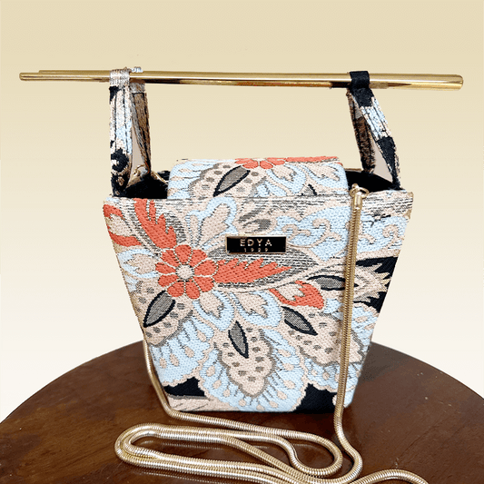 Chopstick bag-Hanaori Black