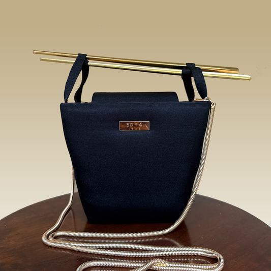 Chopstick bag-Silky Black