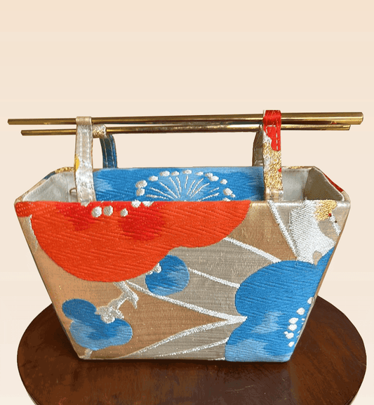 Long Chopstick bag-Botan Flower