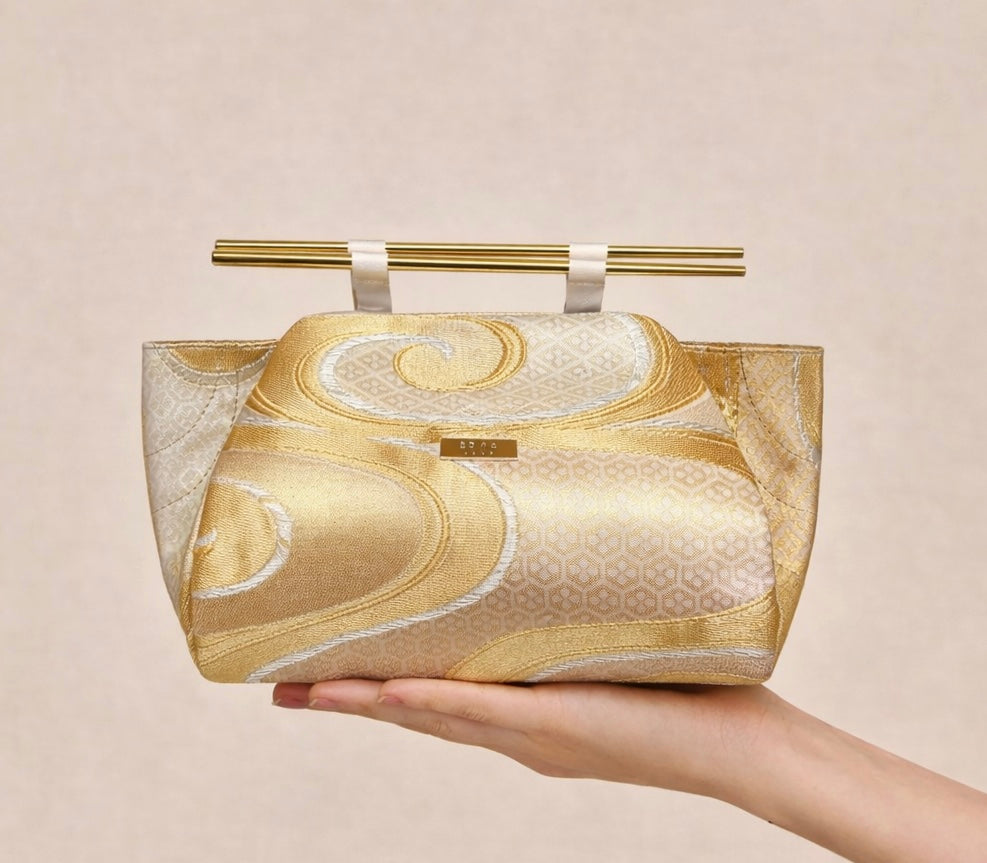 Koron Chopstick Bag-Vintage Gold