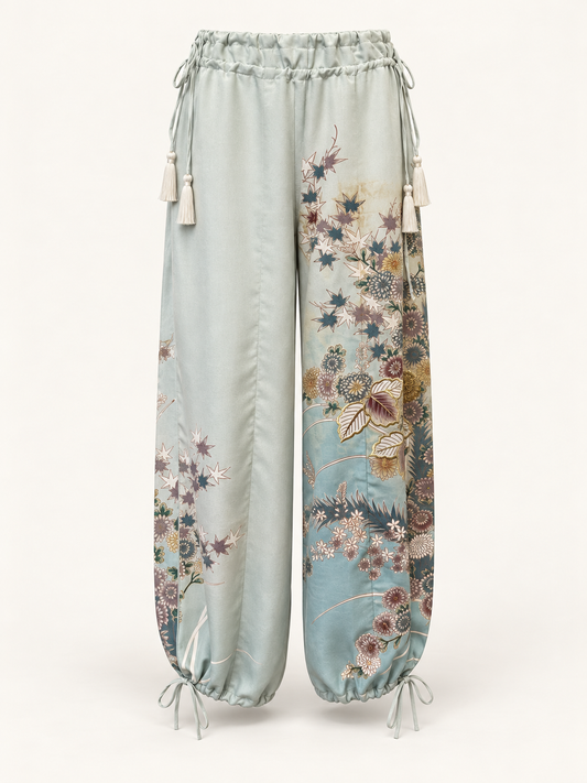 ASAGI Two way Balloon pants