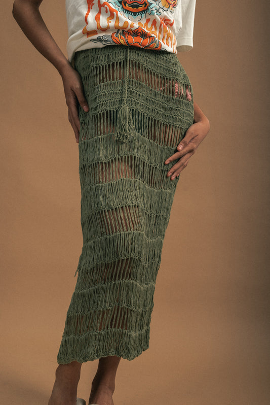 Olive Breeze Dress