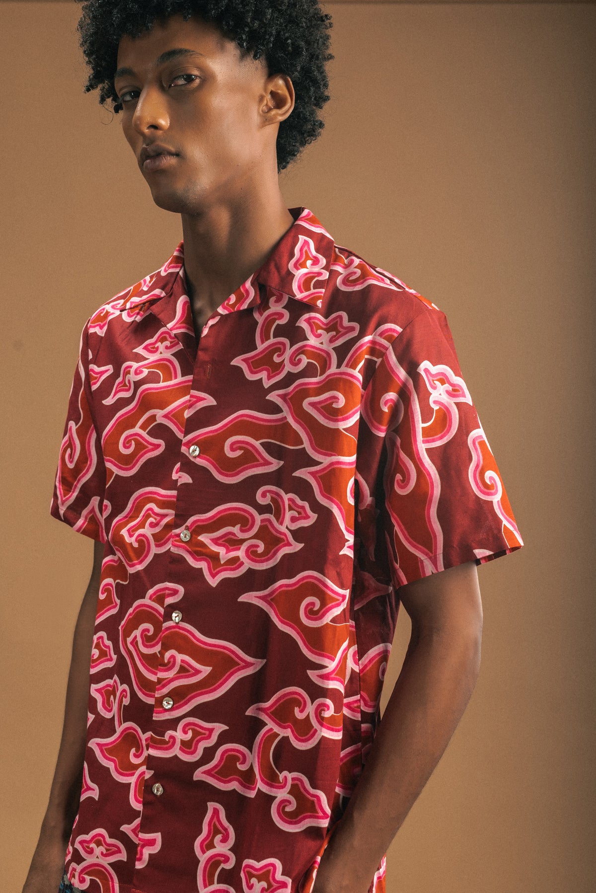 Red Awan Red Awan Flow Shirt – EDYA 1929