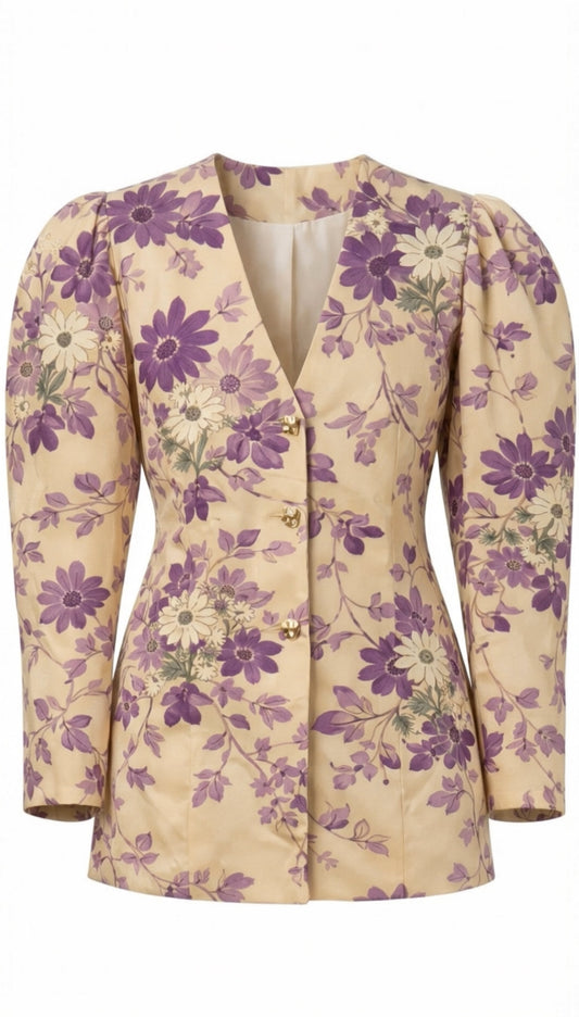 The Hourglass Puff Blazer-Kyoto Bloom * Pre Order