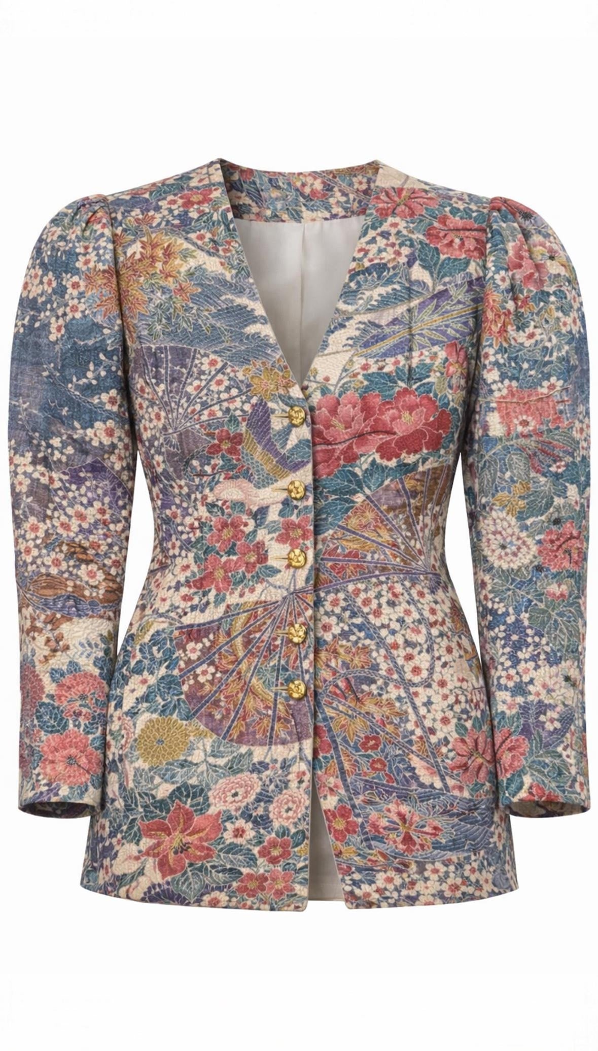 The Hourglass Puff Blazer-Botan Elegance *Made to Order