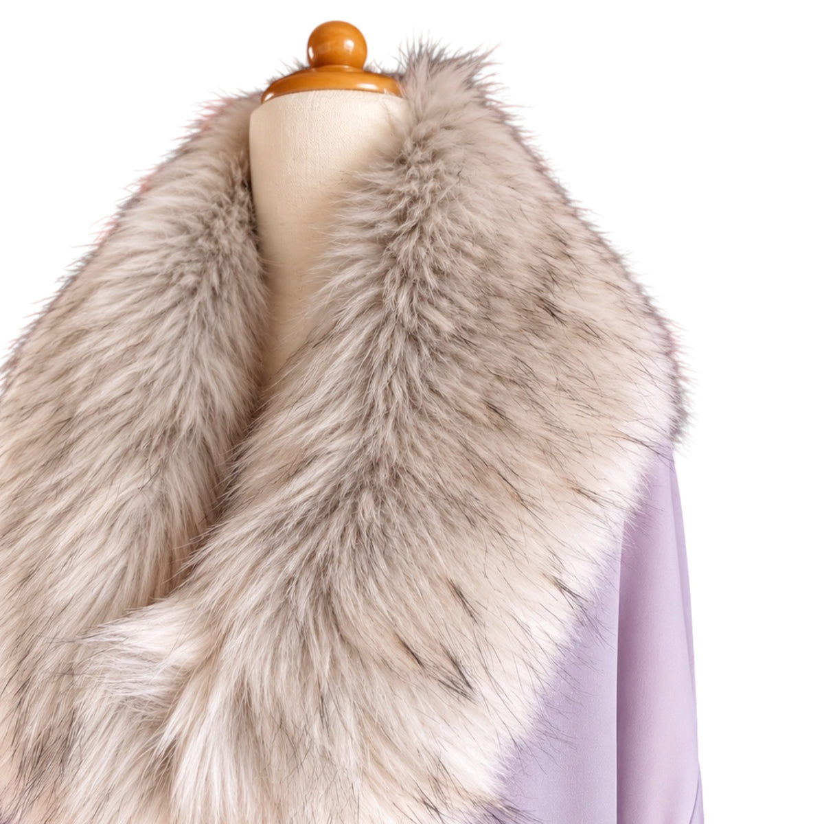 Japandi Silk Robe coat -Lavender Mist