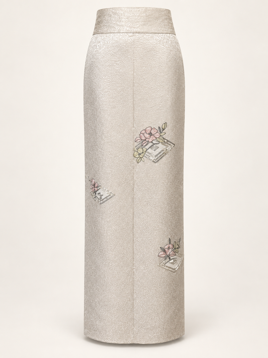 SHIROTAE Kimono Wrap Skirt