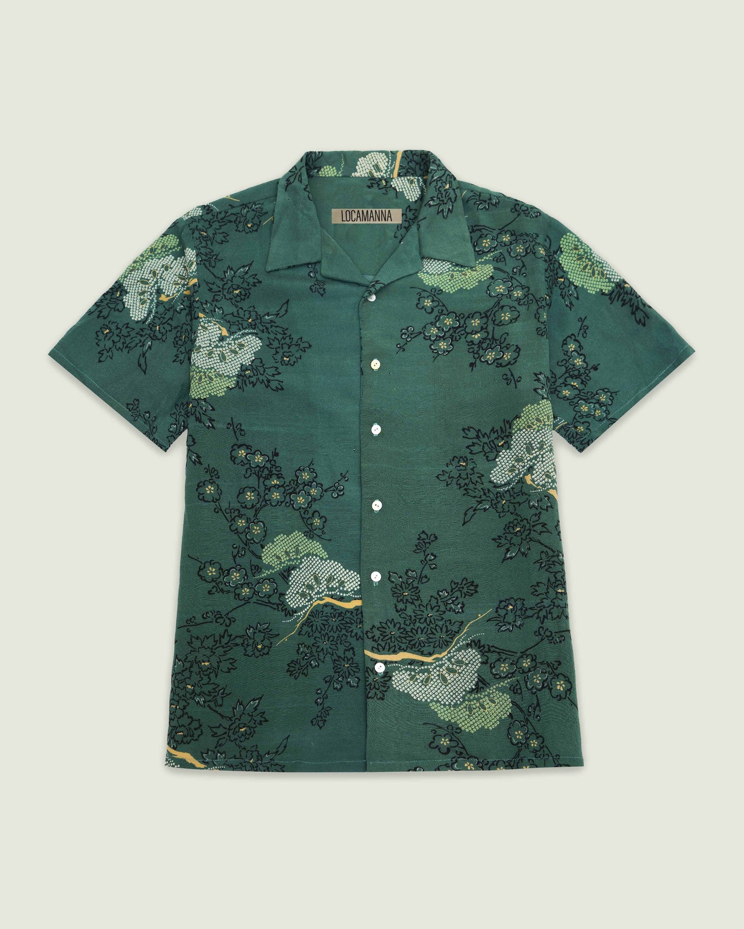 Summer Green Resort Shirt(Size.Medium)