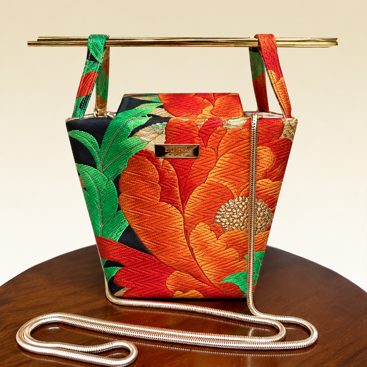 Botan Chopstick Bag-RED